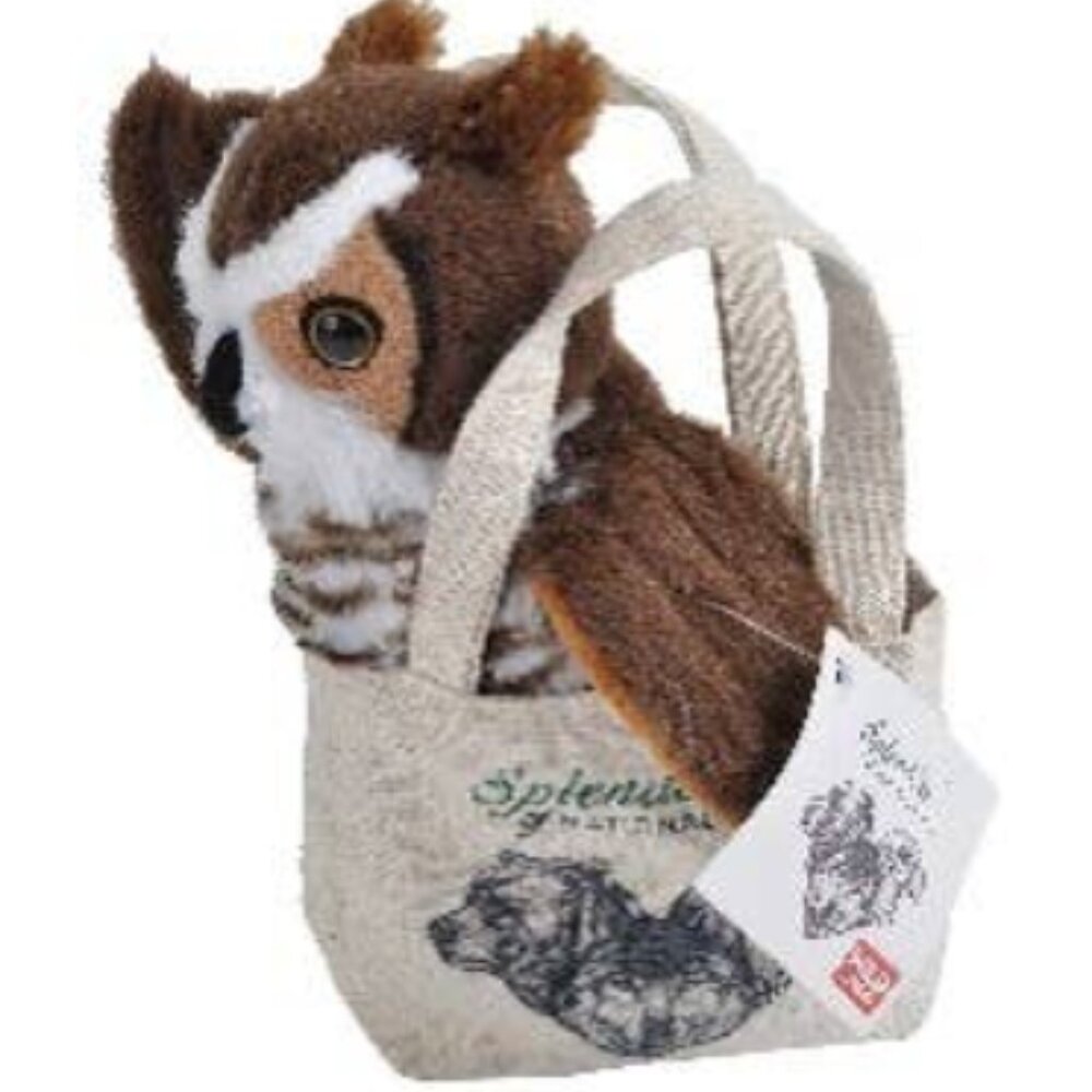 Splendors Bag: Great Horned Owl 10"
